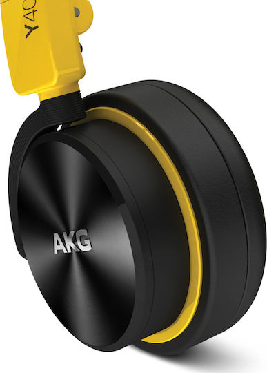 AKG Y40 Cu fir On Ear Căști Galbene