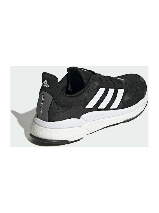 Solarboost 4 Herren Sportschuhe Laufen Core Black / Cloud White / Grey Six