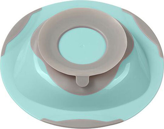 Babyono Baby Food Bowl Be Active made of Plastic Turquoise