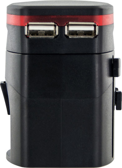 Lamtech Steckdosenadapter von Universal zu Universal