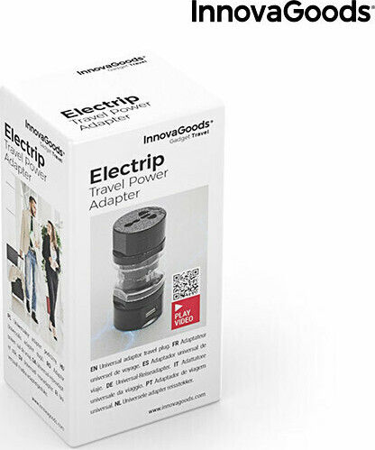 InnovaGoods Αντάπτορας Πρίζας από Universal με 1 Θύρες USB