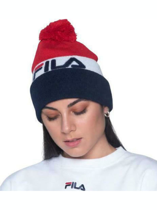 Kato Knitted Beanie Cap Red True