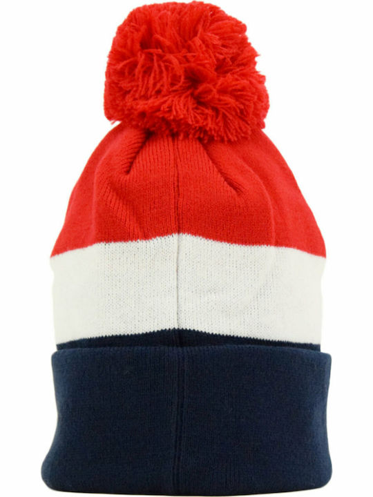 Kato Knitted Beanie Cap Red True