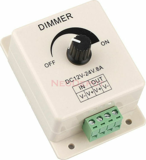 Aca Димер Стенен Мини IP20 12-24V 96-192W WALL