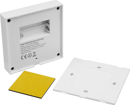 GloboStar Mi-Light B0 Διακόπτης Dimmer με Πλαίσιο LED Αφής Smart Χειριστήριο 2.4G