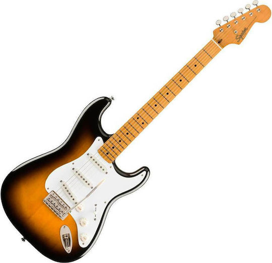 Squier Classic Vibe 50s Ηλεκτρική Κιθάρα ST Style με SSS Διάταξη Μαγνητών 2-Color Sunburst