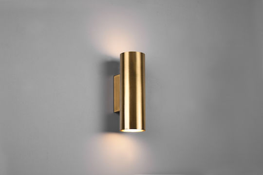 Trio Lighting Marley Modern Lamp Wall with Socket GU10 Gold 6x8x6cm