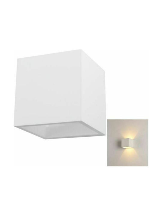 Spot Light Modern Wandleuchte mit Fassung G9 Weiß Breite 11.5cm