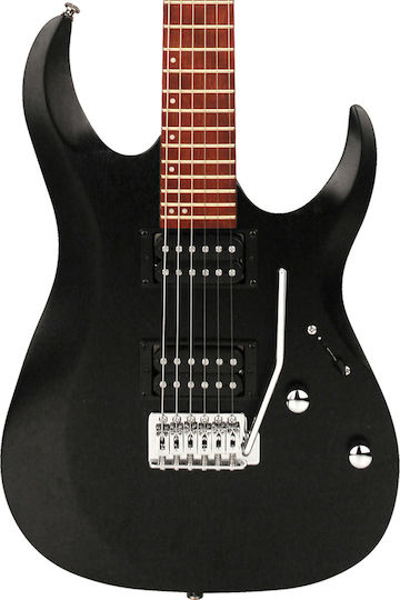 Cort X100 Electric Guitar Stratocaster with HH Pickup Configuration Open Pore Black