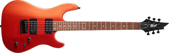 Cort KX100 Electric Guitar Stratocaster with HH Pickup Configuration Iron Oxide
