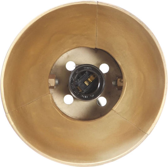 vidaXL Industrial Wall Lamp with E27 Bronze 90x25cm