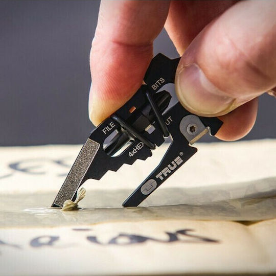 True Utility Multitool Schwarz mit Scheide
