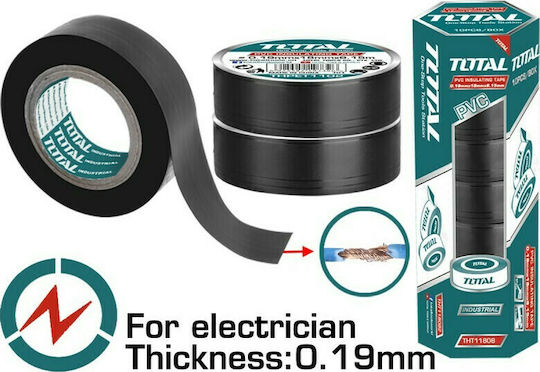 Total Insulation Tape 18mm x 9.15m Black