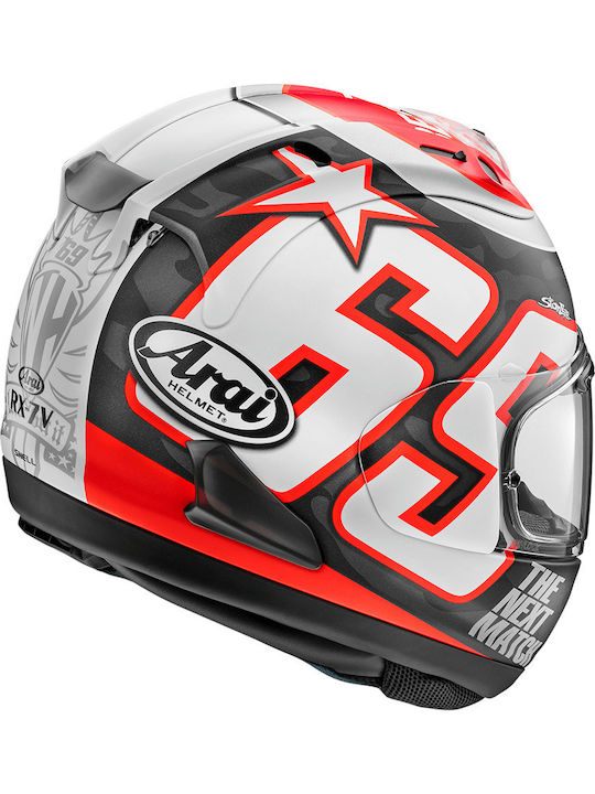 Arai RX-7V Niki Reset Мотоциклетна Каска Цяло лице ECE 22.05 KR7874