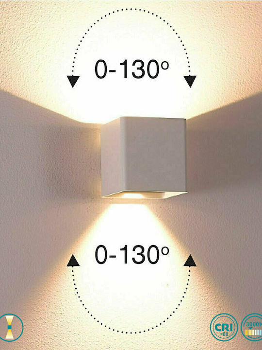 Fan Europe Kyuubu Επιτοίχιο Εξωτερικό Σποτ LED IP64