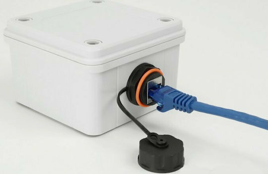 DeLock Elektrisches Gehäuse für Außenmontage Wasserdicht IP65 in Gray Farbe