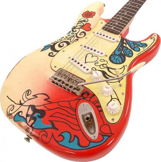 Vintage V6 Thomas Blug Signature Електрическа Китара Stratocaster с Магнитна Конфигурация SSS Summer of Love