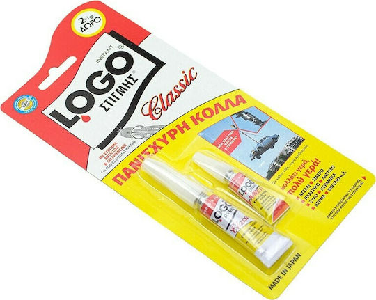 Logo Glue Gel Instant Instant Micro 3τμχ 3pcs 1gr