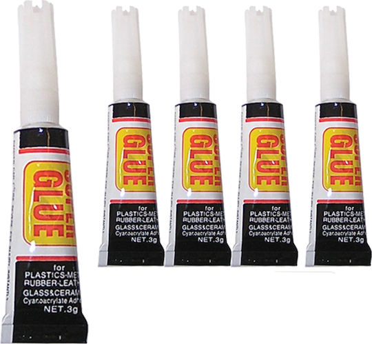 FixPoint Adeziv lichid Instant Super Glue 5τμχ 5buc 3gr