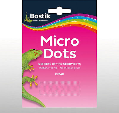 Bostik Glue Stickers Double-Sided Adhesive Dots Sheets 5pcs 5pcs ST30803768