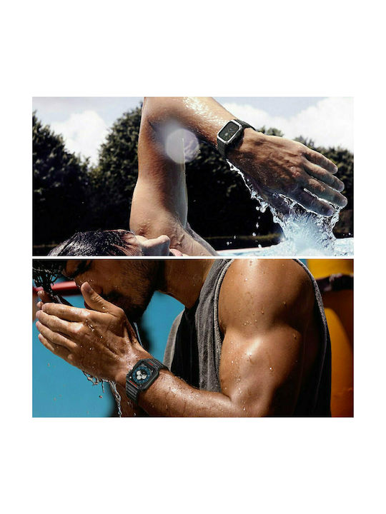 Hurtel Armored Case & Strap Blue (Apple Watch 44/45/46mm/Ultra 49mm)