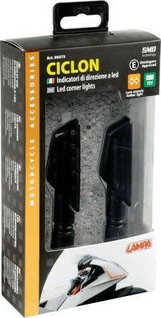 Lampa Φλας Μοτοσυκλέτας LED 2τμχ