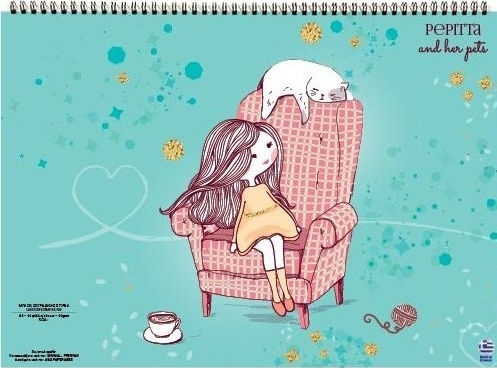 A&G Paper Drawing Pad Pepitta 1pcs