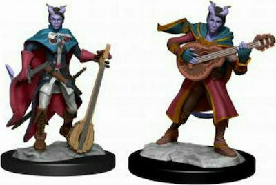 WizKids Dungeons & Dragons Nolzur's Marvelous Miniatures Небоядисани Фигурки Тифлинг Бард Женска 2 броя 90226