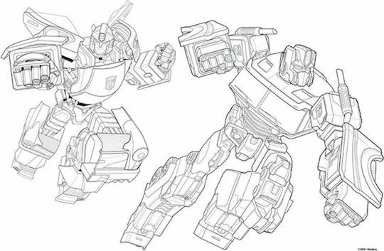 Hasbro Μπλοκ Ζωγραφικής Transformers 40 Φύλλα (Διάφορα Σχέδια)