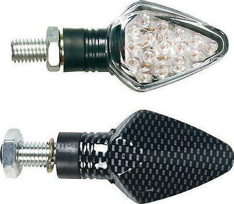 Lampa Flash за Мотоциклет LED 2бр 90121