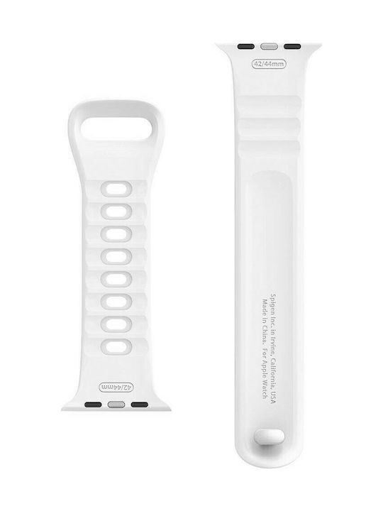Spigen Air Fit Strap Silicone with Pin White (Apple Watch 38/40/41/42mm)