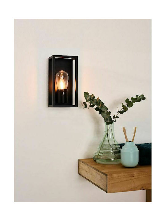 Lucide Lightning Carlyn Επιτοίχιο Εξωτερικό Φωτιστικό 12.6x12.5x25εκ.