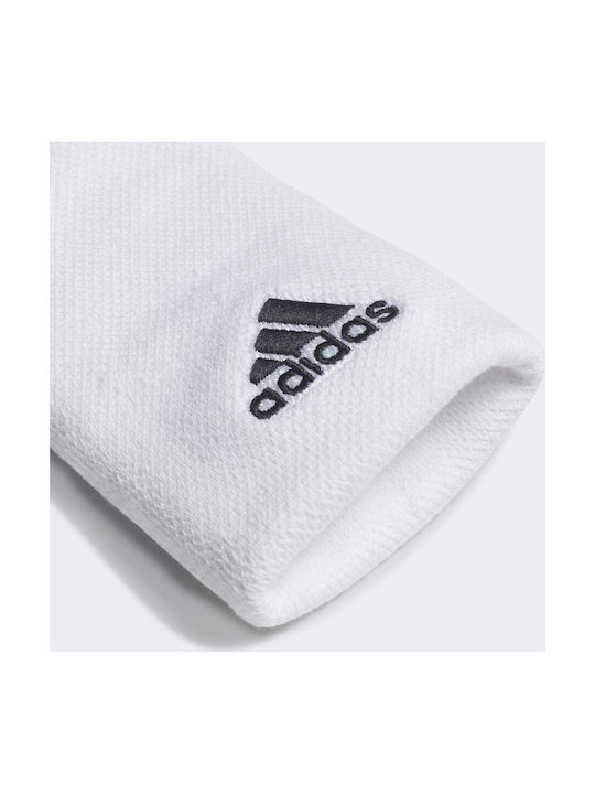 adidas Tennis Athletic Wristbands White
