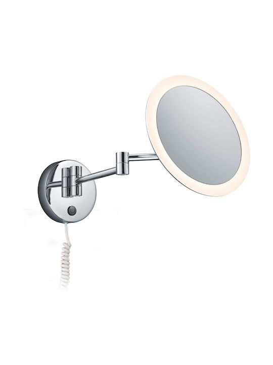 Trio Lighting View Lamp Bathroom LED Silver 22x36cm Trio Lighting View Lamp Bathroom LED Silver 22x36cm