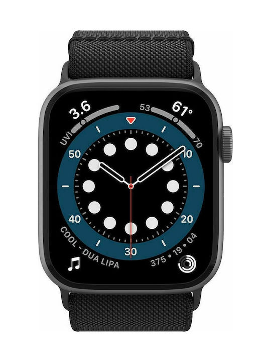 Spigen Fit Lite Каишка Текстил Черен (Apple Watch 38/40/41/42mm) AMP02290