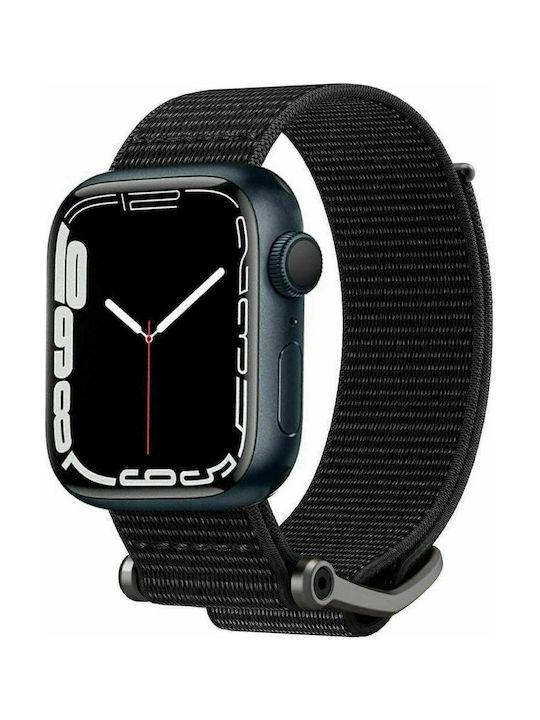 Spigen Fit Lite Каишка Текстил Черен (Apple Watch 38/40/41/42mm) AMP02290