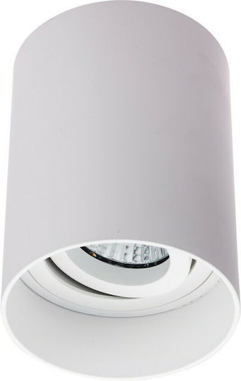VK Lighting Einzel Spot mit Fassung GU10 in Weiß Farbe