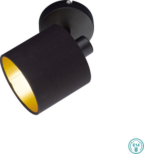 Trio Lighting Tommy Monos Spot cu Soclu E14 în Culoare Negru