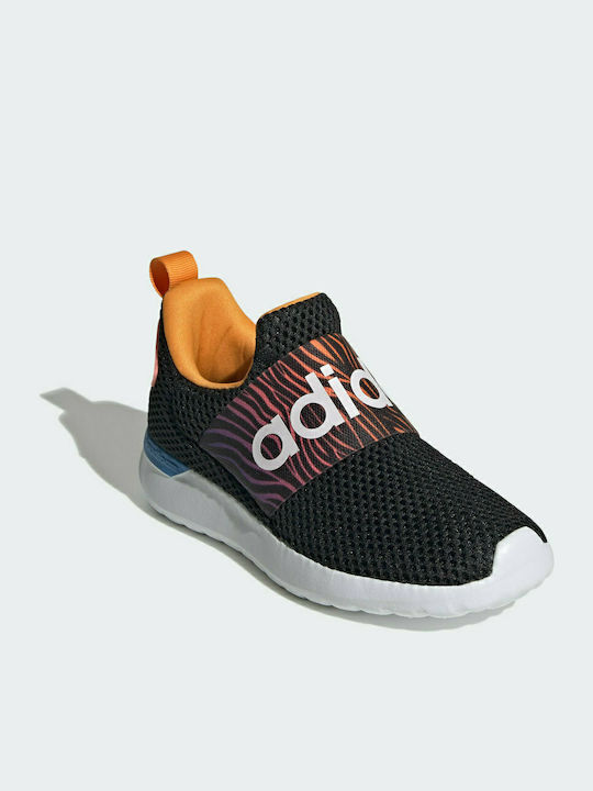 Lite Racer Adapt 4.0 K Kids Sports Shoes Running Slip-On Core Black / Acid Red / Blue Rush