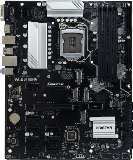 Biostar TZ590-BTC DUO Motherboard ATX with Intel 1200 Socket