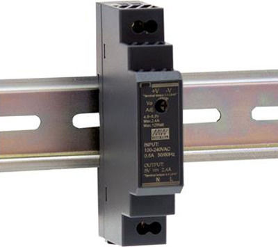 Mean Well DIN Rail Power Supply 24V/15W 0.63A