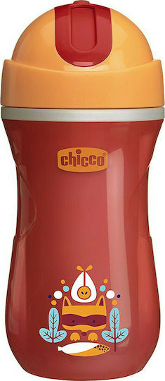 Chicco Baby Cup Sport made of Plastic Red 266ml for 14m+m+