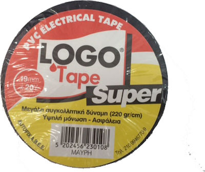 Logo 19mm x 20m Super Black