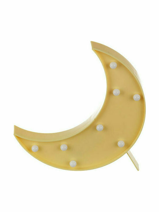 Kiokids Kids Wall Light Led Plastic Yellow Moon