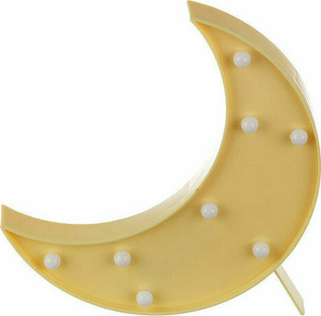 Kiokids Kinder Wandleuchte LED Kunststoff Yellow Moon