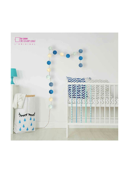 La Case de Cousin Paul Led Garland Plastic Kids Wall Light Lucien