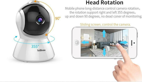 Sricam SH025 IP Überwachungskamera Wi-Fi Full HD 1080p mit Zwei-Wege-Kommunikation