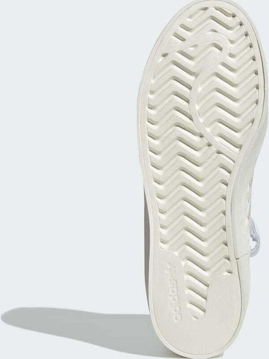 Forum Bonega Mid Pentru Femei Flatforms Tip Botine Alb Nor / Gri Orbit / Bliss