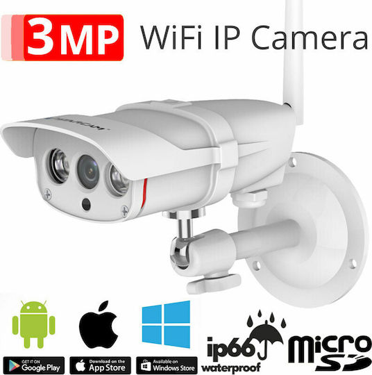 Vstarcam C16S IP Κάμερα Παρακολούθησης Wi-Fi Full HD 1080p Αδιάβροχη