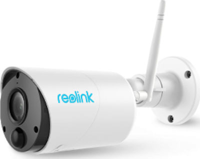 Reolink Eco IP Cameră de Supraveghere Wi-Fi 1080p Full HD Rezistentă la Apă cu Comunicare Bidirecțională & Panou solar